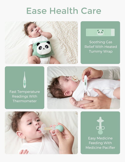 Kit Momcozy Elite para Recién Nacido | Cuidado, Higiene y Salud del Bebé Todo en Uno