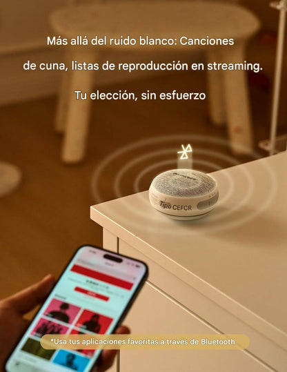 Combo Momcozy | Máquina de Sonido Inteligente + Máquina de Sonido Portátil para Bebé