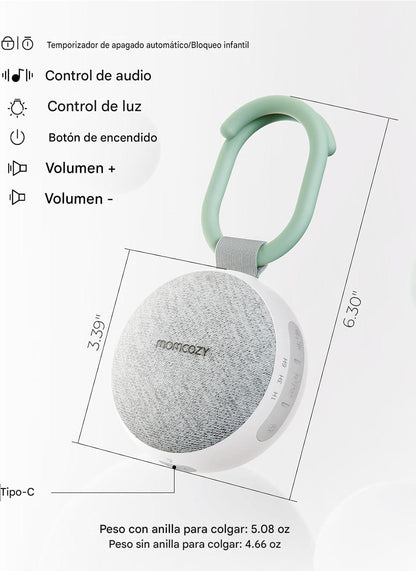 Combo Momcozy | Máquina de Sonido Inteligente + Máquina de Sonido Portátil para Bebé
