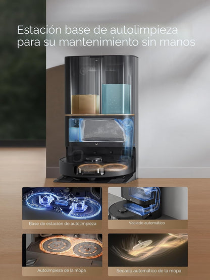 Dreame X30 Ultra - Robot Aspirador y Trapeador Inteligente con Autolimpieza Integral