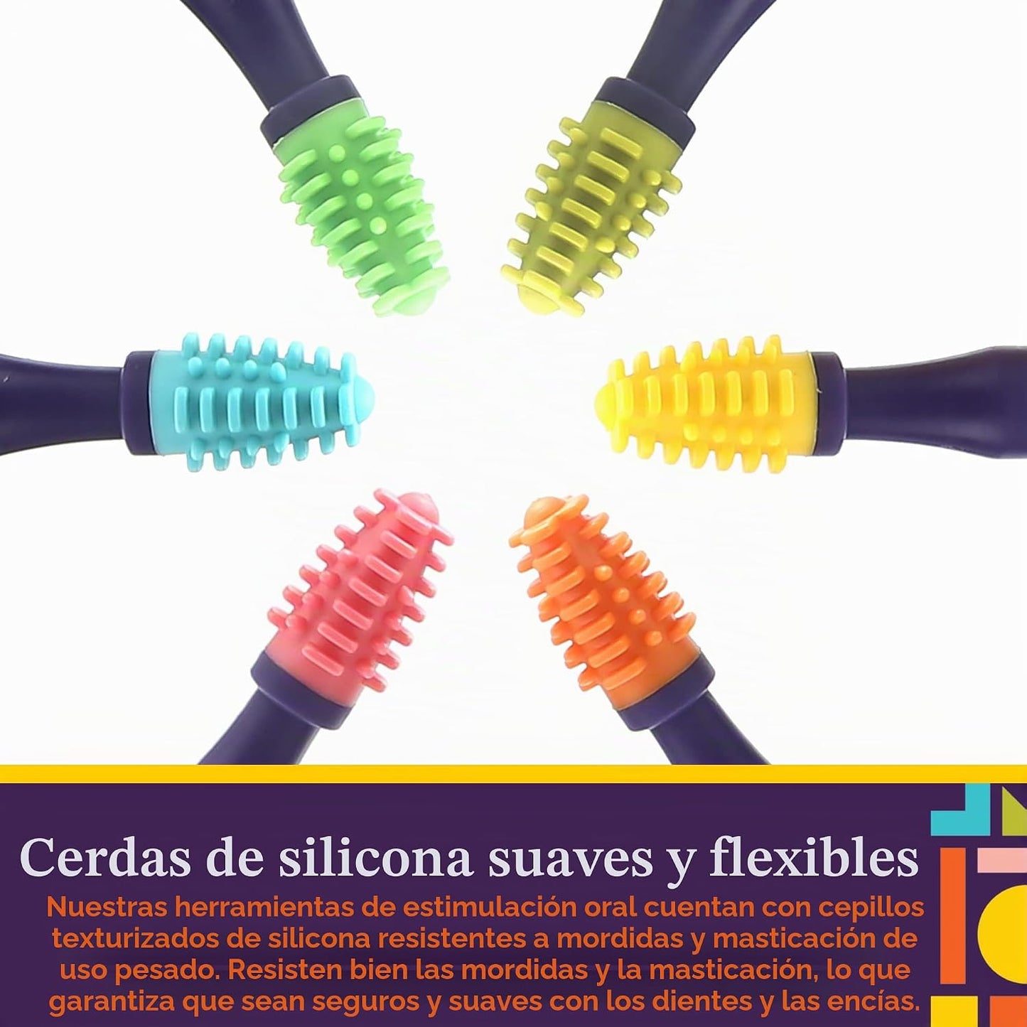 Cepillos Bucales Sensoriales para Estimulación Oral - Special Supplies