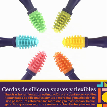 Cepillos Bucales Sensoriales para Estimulación Oral - Special Supplies