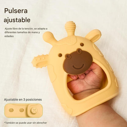 Combo Momcozy Máquina de Sonido Portátil + Mordedor de Silicona | Sueño Tranquilo y Alivio para la Dentición