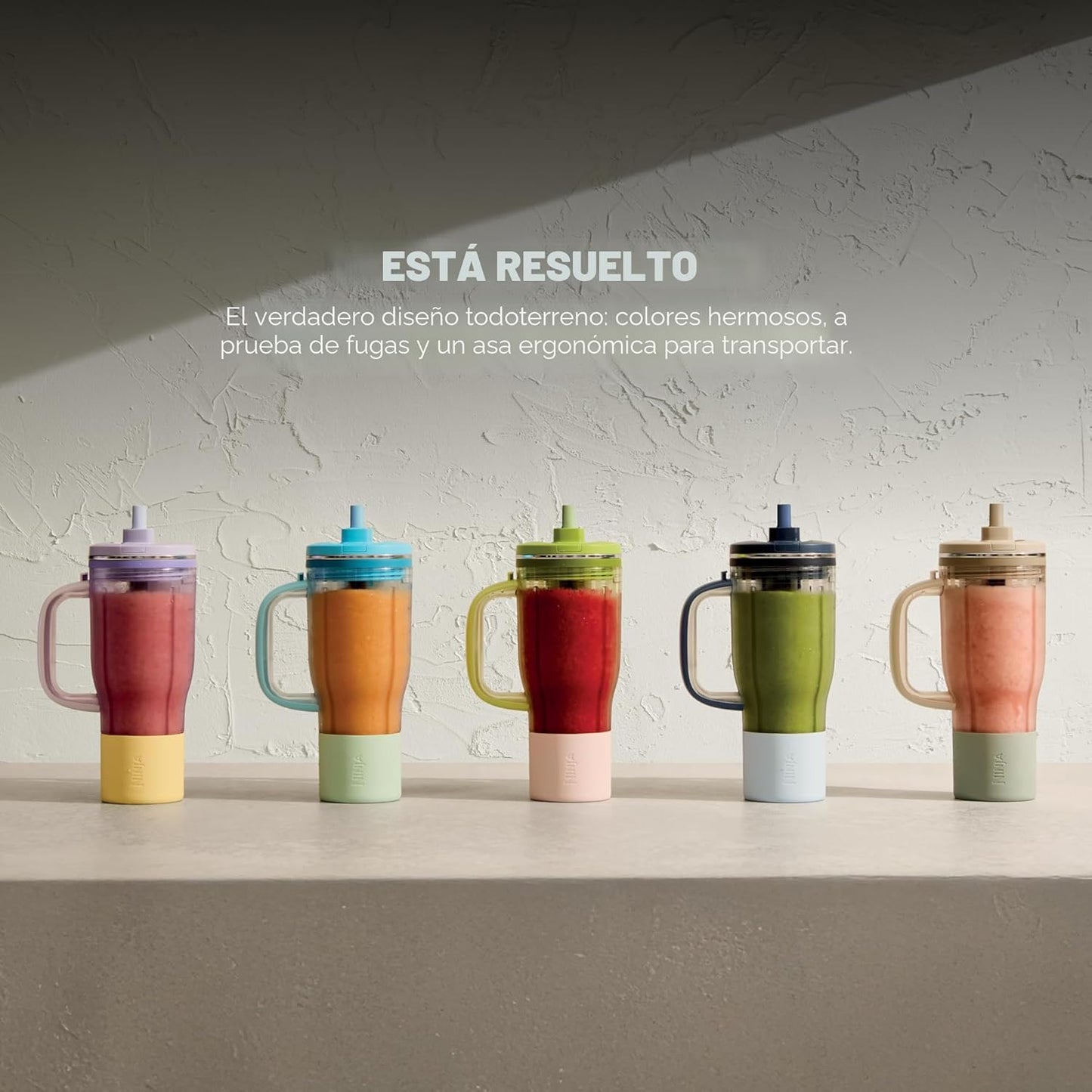 Licuadora Personal Ninja BlendBOSS | De 26 oz con Auto-iQ y Vaso de Viaje Hermético