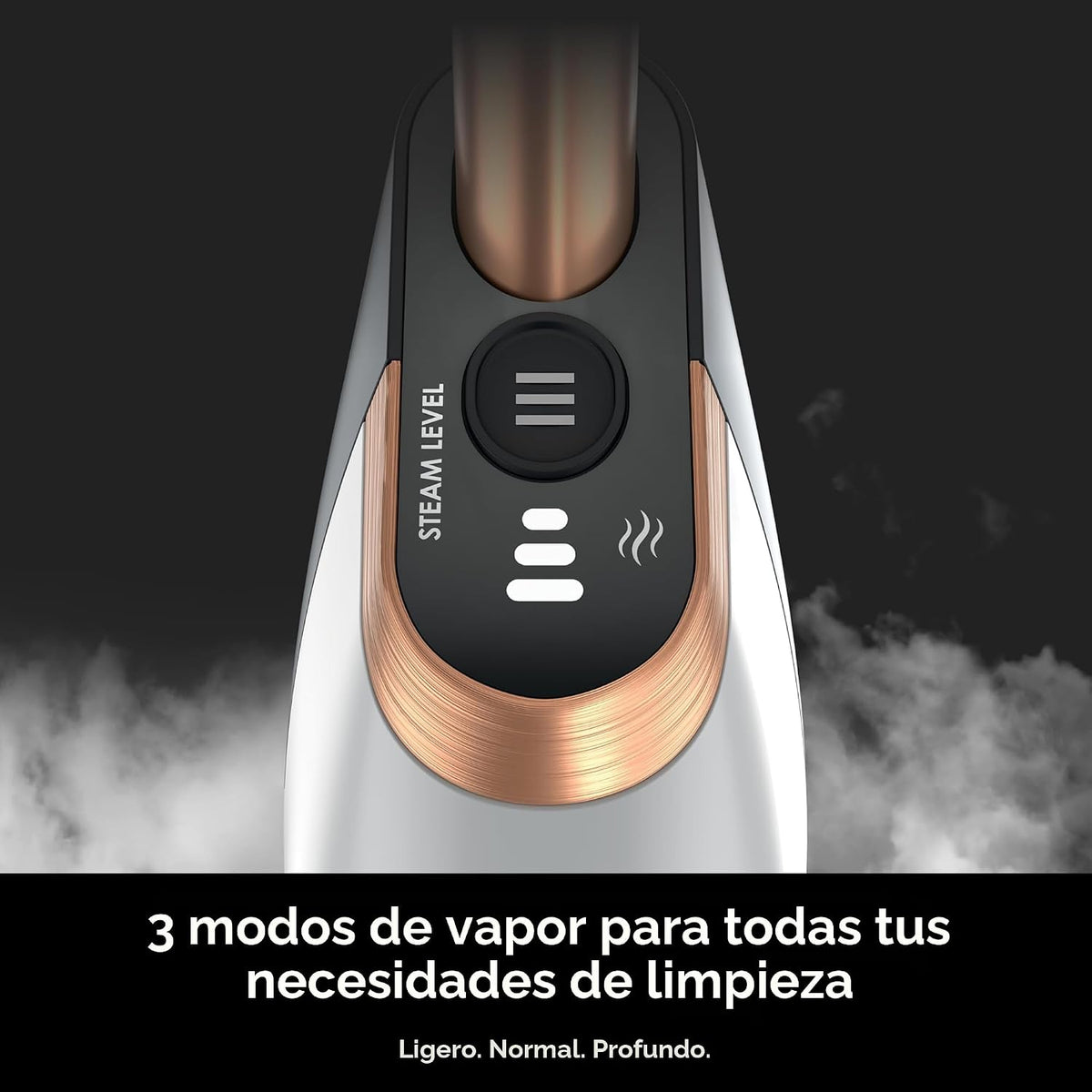 Shark SteamSpot Mopa a Vapor con Ráfaga de Vapor para Pisos Duros