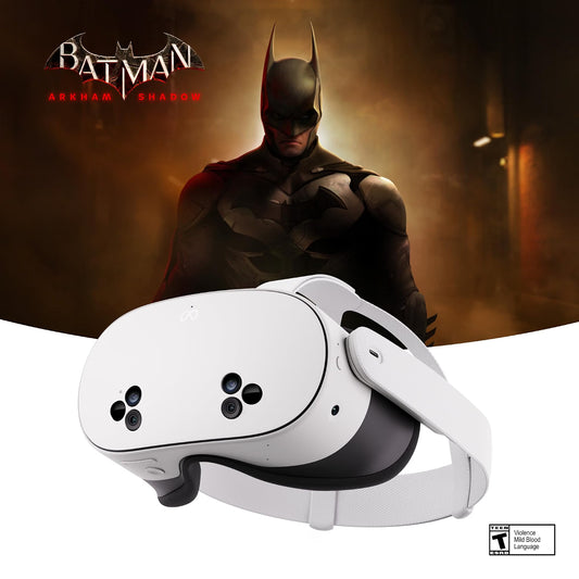 Meta Quest 3S 256GB – Visor de Realidad Virtual, Snapdragon XR2 Gen 2, Batman: Arkham Shadow