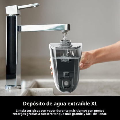 Shark SteamSpot Mopa a Vapor con Ráfaga de Vapor para Pisos Duros
