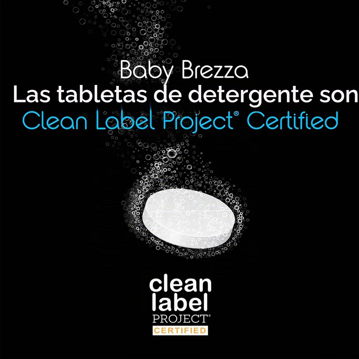 Baby Brezza – Tabletas de detergente para lavadora de biberones, 120 unidades