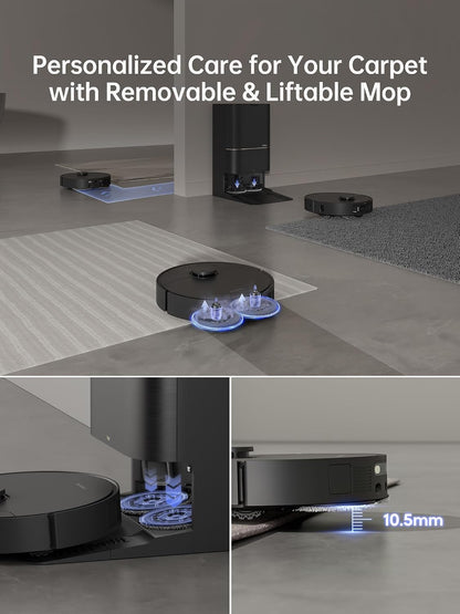 Dreame X30 Ultra - Robot Aspirador y Trapeador Inteligente con Autolimpieza Integral