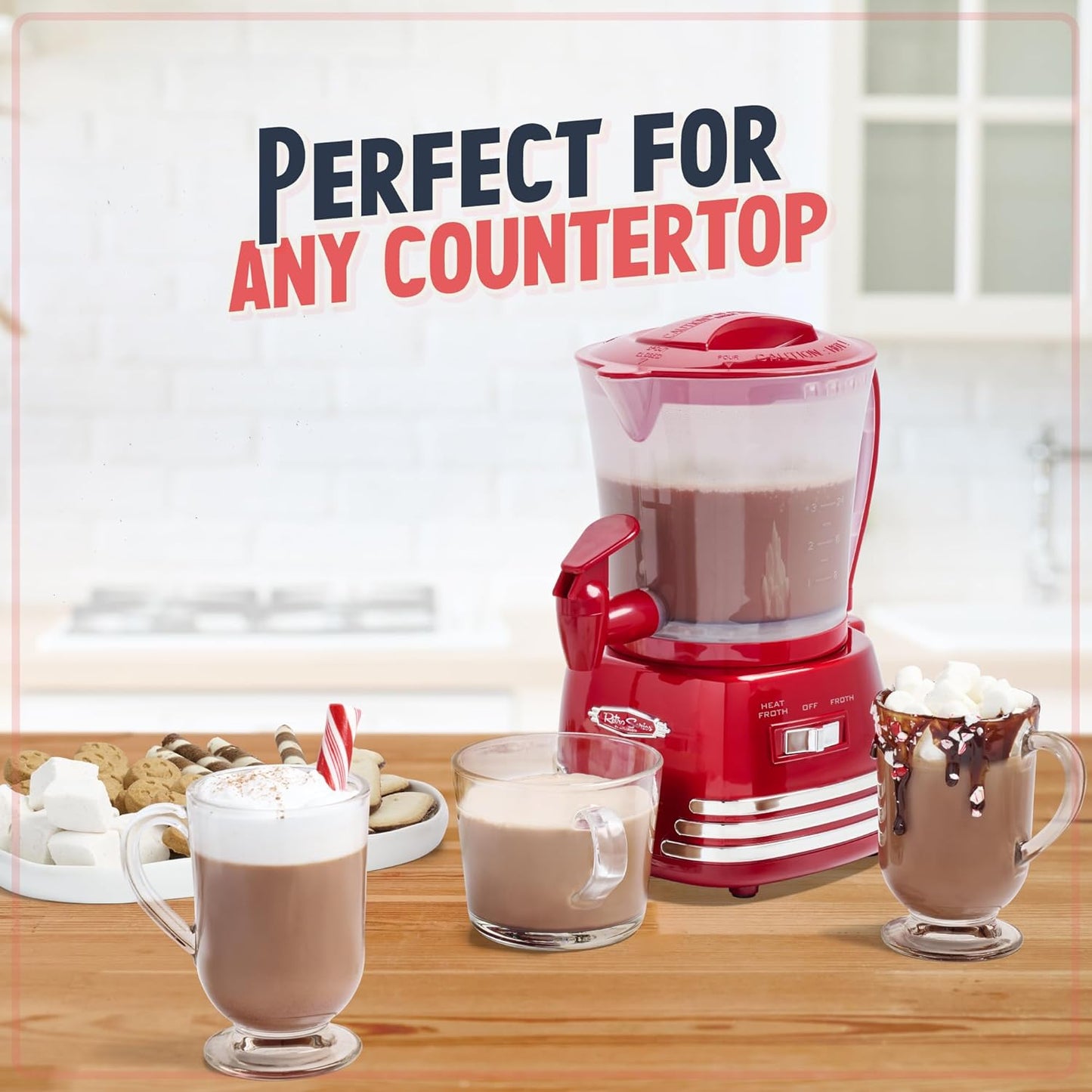 Máquina para hacer chocolate caliente - Nostalgia Electrics