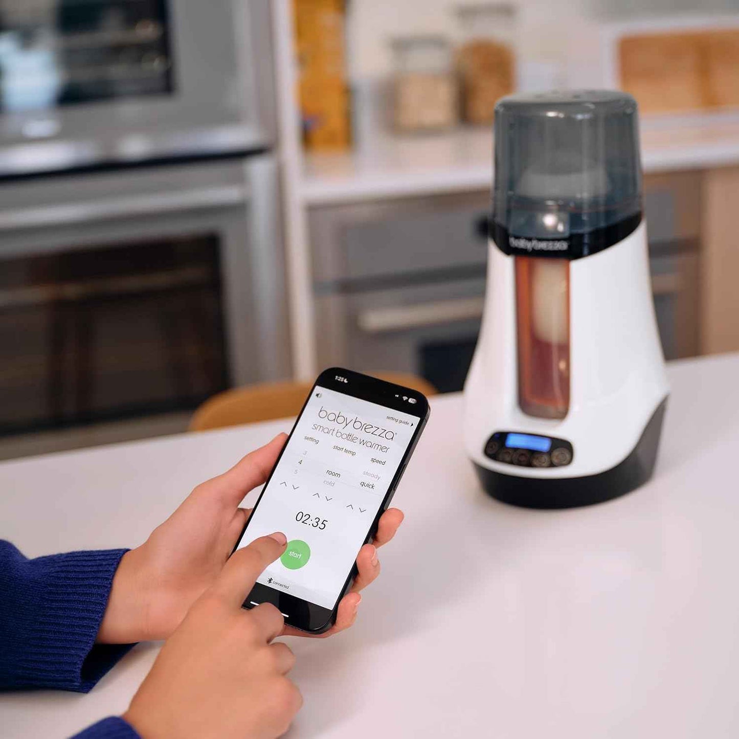 Baby Brezza – Calentador Inteligente de Biberones y Leche Materna