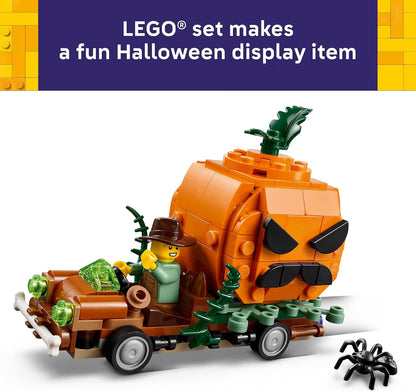 LEGO Camioneta Jack-O'-Lantern | Set de Halloween de 177 Piezas para Niños +8 años