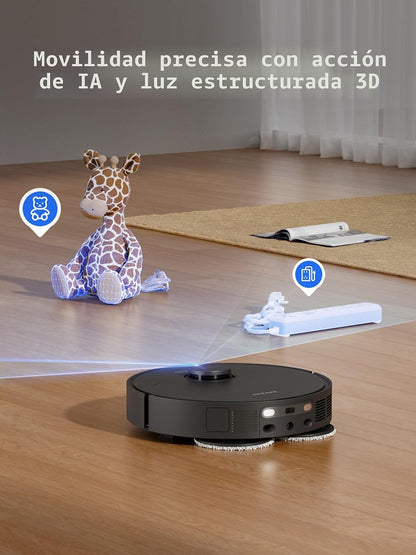 Dreame X30 Ultra - Robot Aspirador y Trapeador Inteligente con Autolimpieza Integral