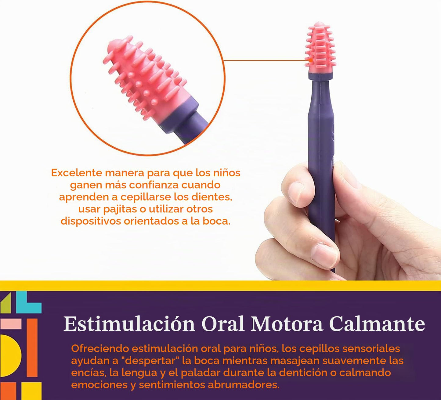 Cepillos Bucales Sensoriales para Estimulación Oral - Special Supplies