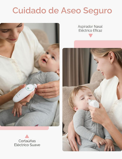 Kit Momcozy Elite para Recién Nacido | Cuidado, Higiene y Salud del Bebé Todo en Uno