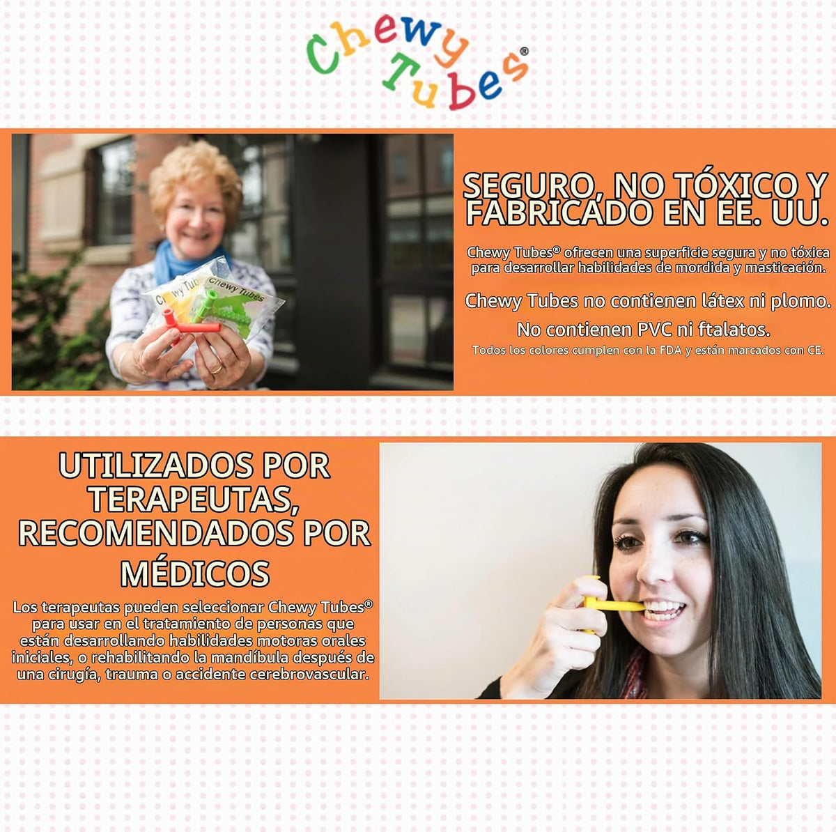 Chewy Tubes Herramienta de masticación de motor oral