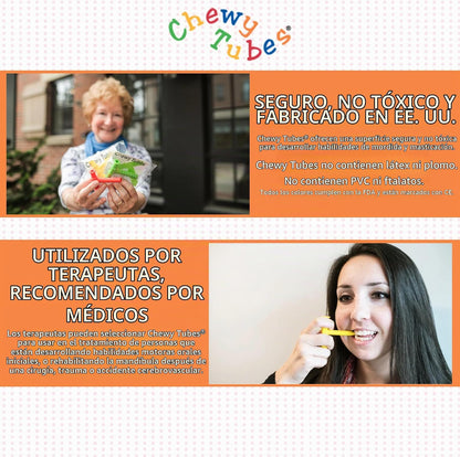 Chewy Tubes Herramienta de masticación de motor oral