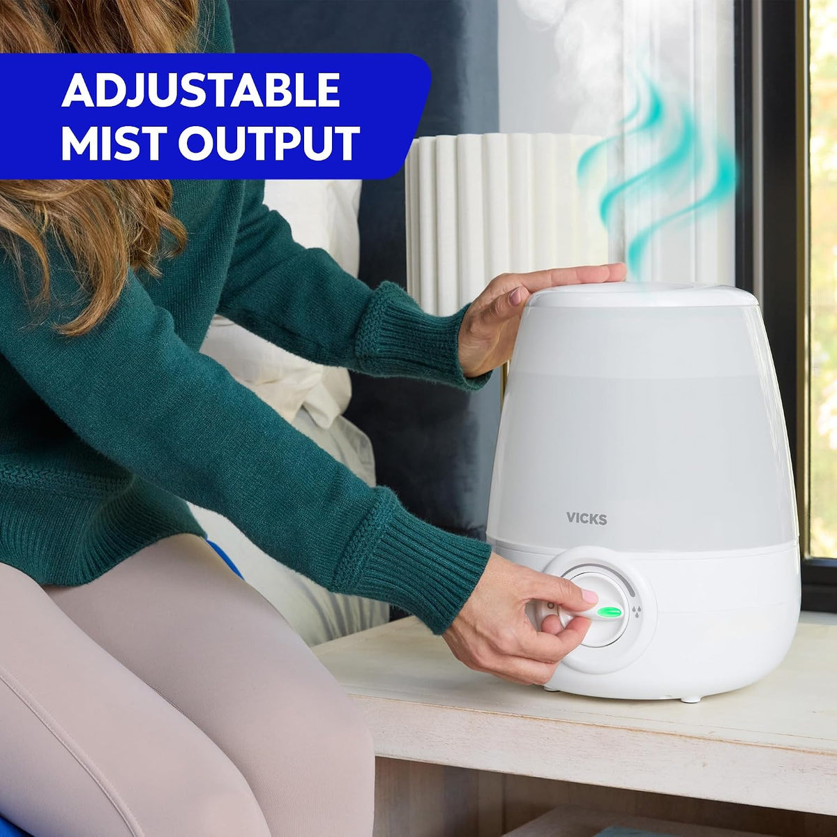 Humidificador Ultrasónico de Niebla Fría - Vicks