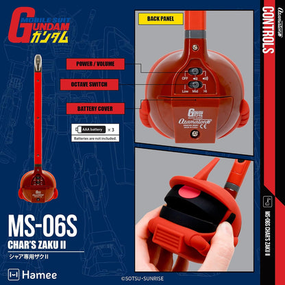 Otamatone Gundam Zaku | Sintetizador Electrónico Musical Japonés Portátil