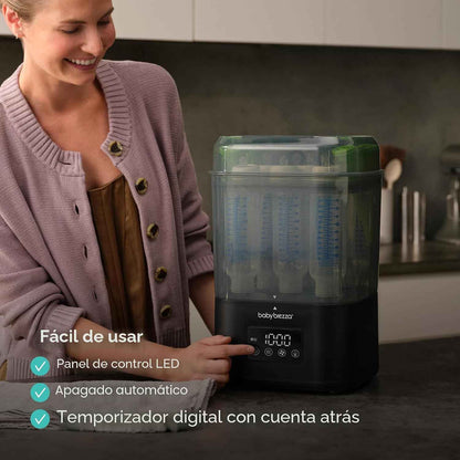Baby Brezza SuperQuick – Esterilizador y secadora de biberones en 10 minutos