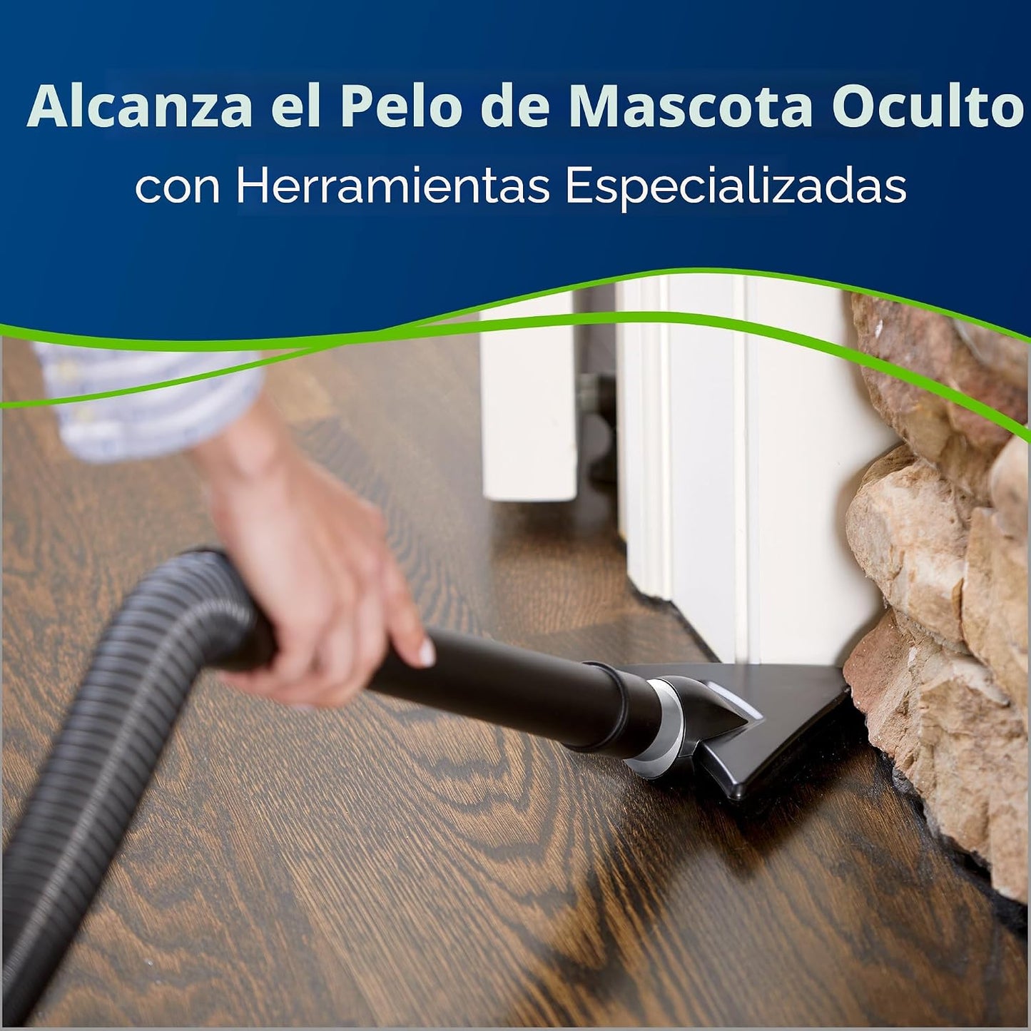 Bissell CleanView 2254 | Aspiradora Vertical sin Bolsa para Hogares con Mascotas
