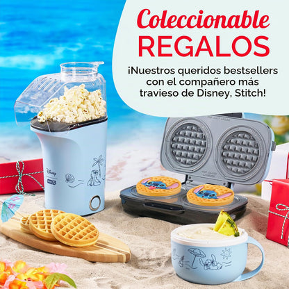 Waflera Doble Mini con Diseño de Stitch - Disney | Dash MultiMaker