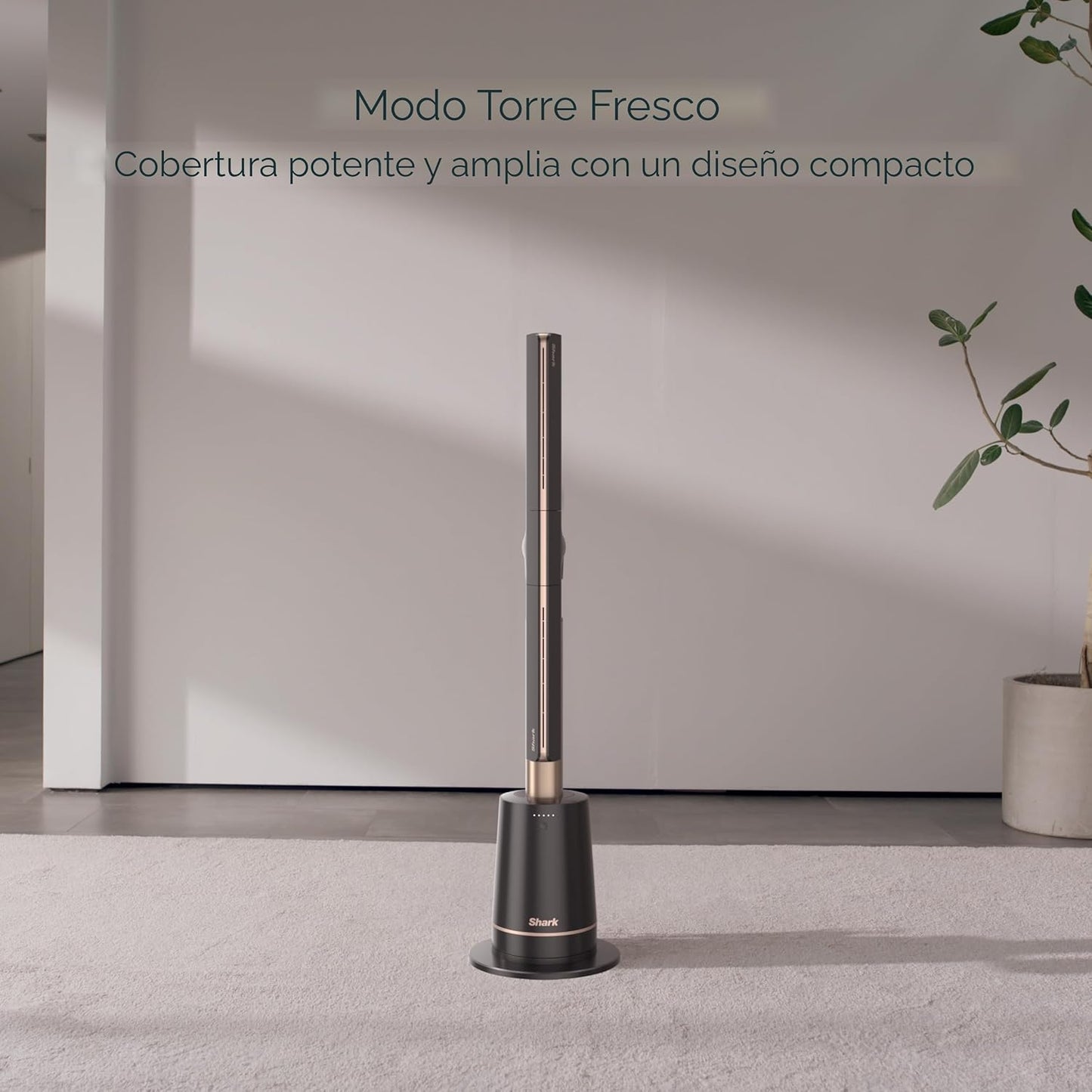 Ventilador de Torre Sin Aspas Ultra Potente - Shark TurboBlade