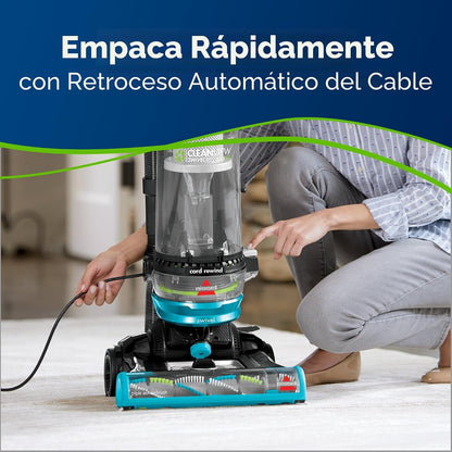 Bissell CleanView 2254 | Aspiradora Vertical sin Bolsa para Hogares con Mascotas
