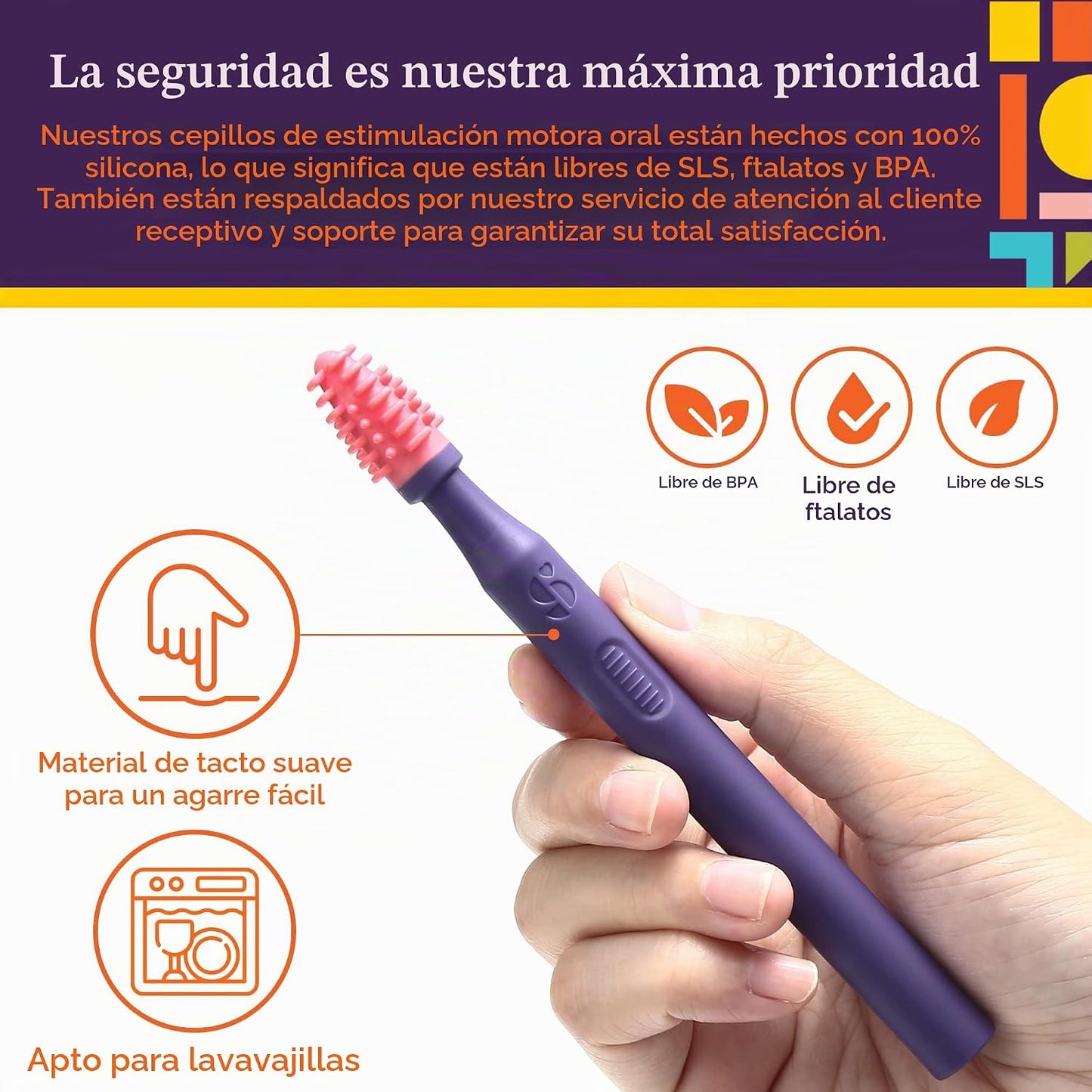 Cepillos Bucales Sensoriales para Estimulación Oral - Special Supplies