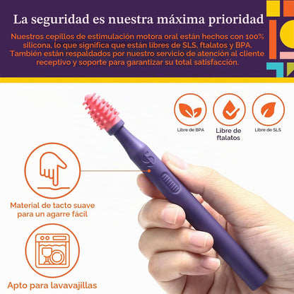 Cepillos Bucales Sensoriales para Estimulación Oral - Special Supplies
