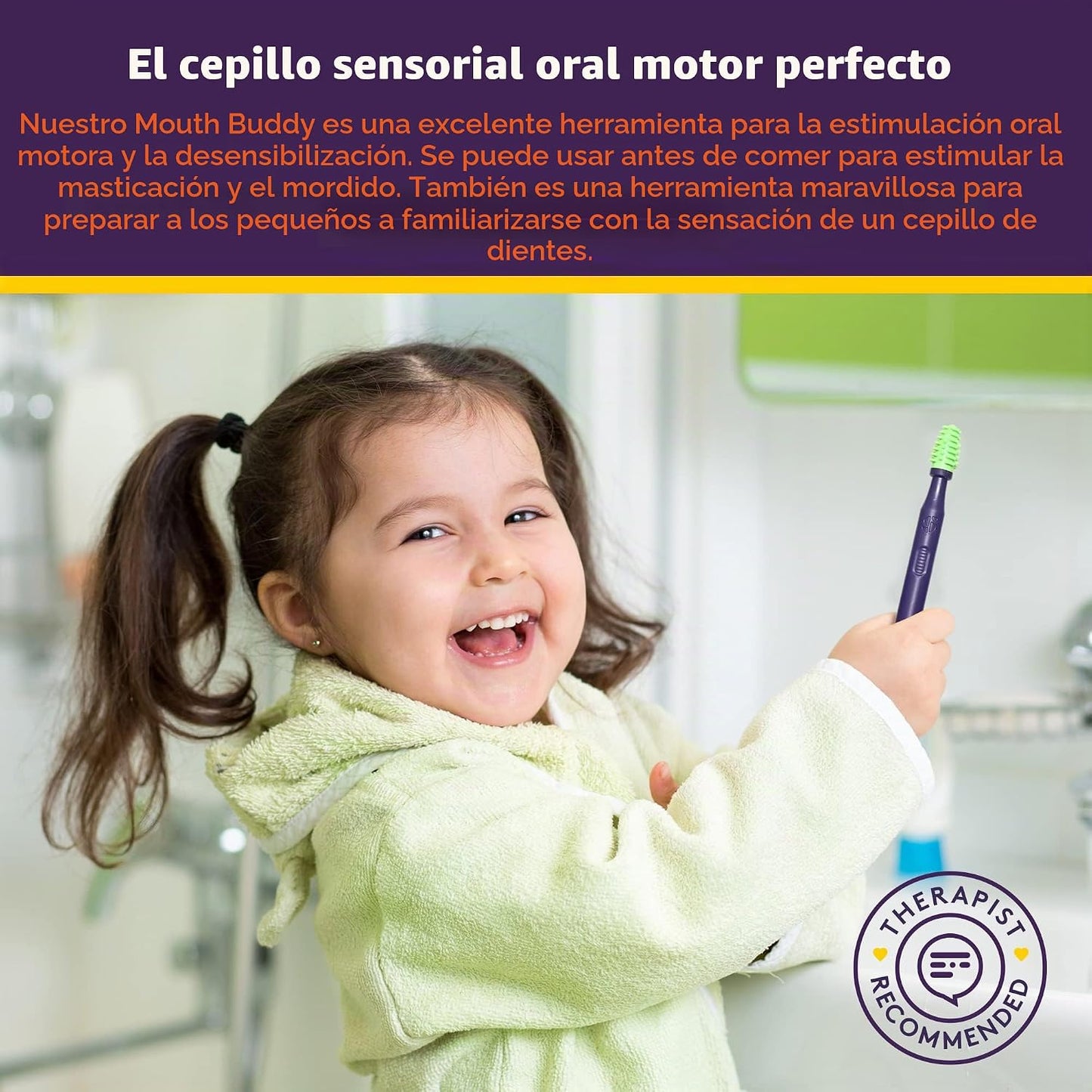 Cepillos Bucales Sensoriales para Estimulación Oral - Special Supplies