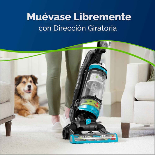 Bissell CleanView 2254 | Aspiradora Vertical sin Bolsa para Hogares con Mascotas