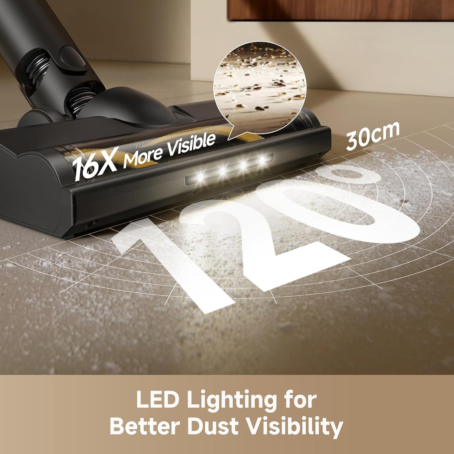 DREAME R10S | Aspiradora Inalámbrica con Varilla Flexible de 180°