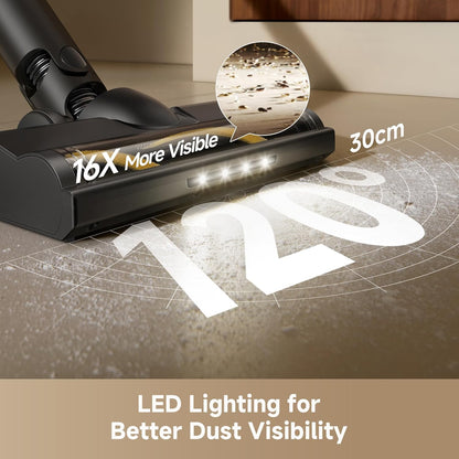DREAME R10S | Aspiradora Inalámbrica con Varilla Flexible de 180°