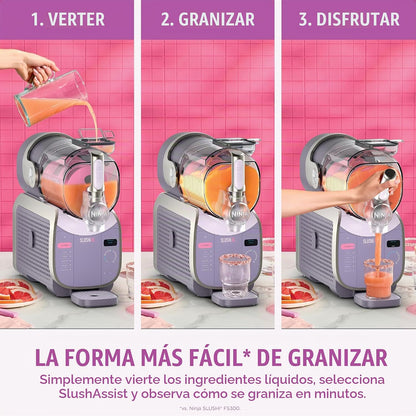 Máquina de Bebidas Congeladas 150 oz - Ninja SLUSHi XL | 6 Programas y SlushAssist