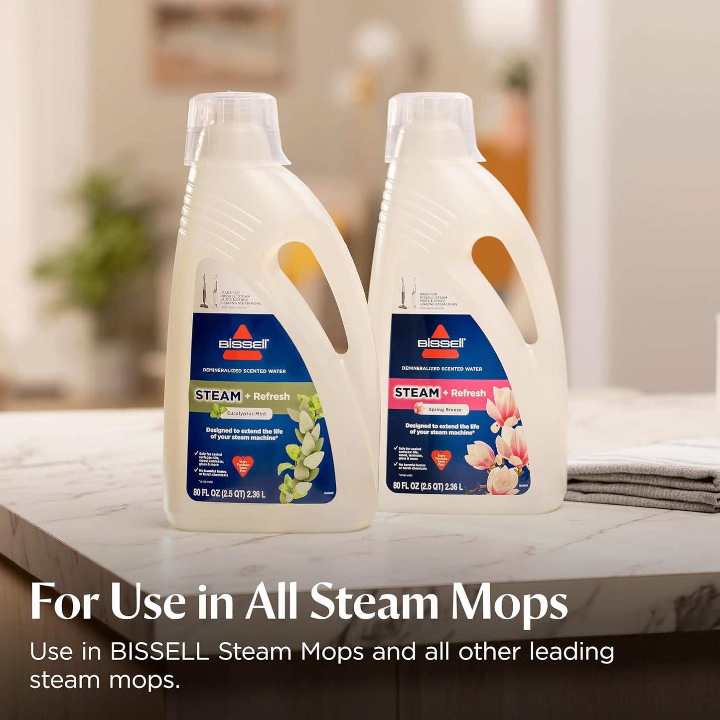 BISSELL Power Steamer 3 en 1 – Trapeador y limpiador a vapor multifuncional para interiores y exteriores