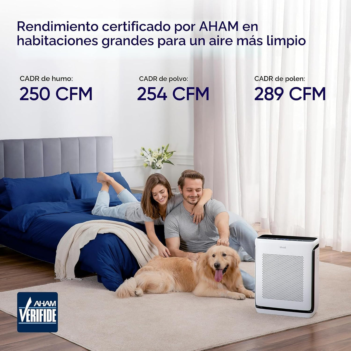 Purificador de Aire Inteligente para Habitaciones Grandes - Levoit Vital 200S-P