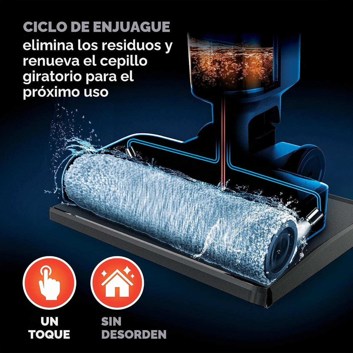Aspiradora en Seco y Húmedo Inalámbrica 3 en 1 - Shark HydroVac MessMaster –