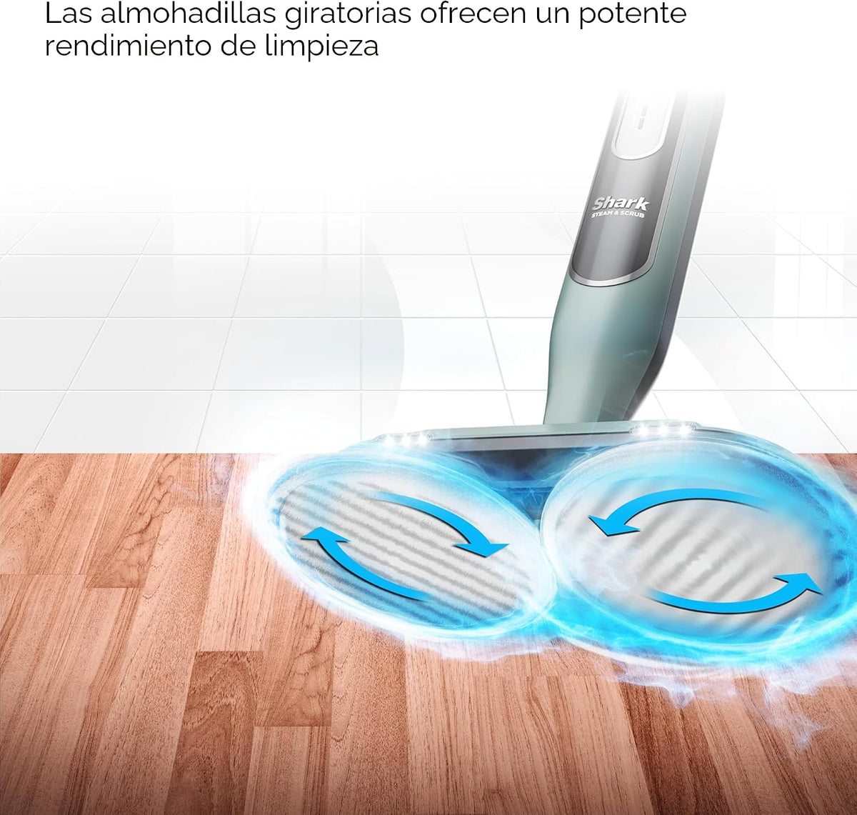 Shark Trapeador de Vapor y Fregado Todo en Uno