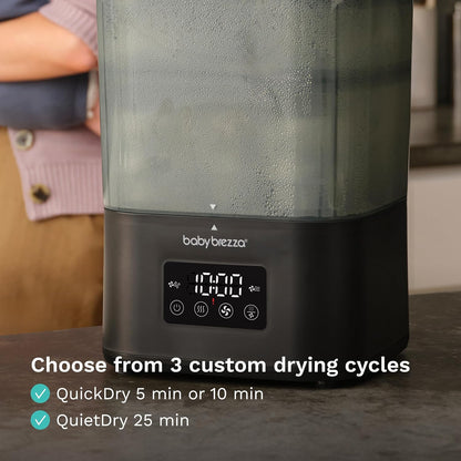 Baby Brezza SuperQuick – Esterilizador y secadora de biberones en 10 minutos