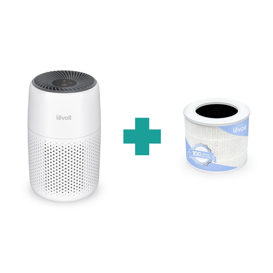 COMBO LEVOIT - Purificador de aire Core Mini-P + Filtro de Repuesto