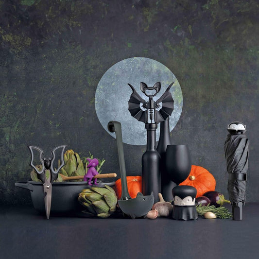 Abridor de Vino y Cerveza 2 en 1 | Diseño de Murciélago Gótico | OTOTO Vino Spooky Bat