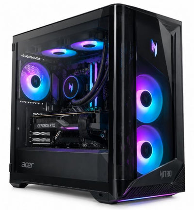 Acer Nitro 85 N85-600-UW36 PC Gamer Desktop Intel Core Ultra 7 265F RTX 5070 12GB - 16GB RAM 1TB SSD