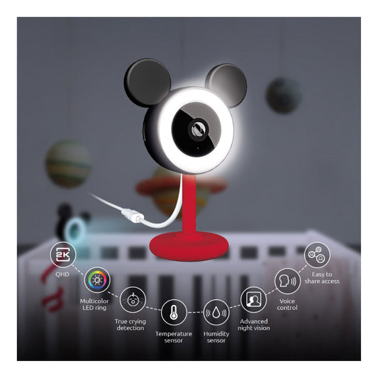 Monitor de bebé Smart Wi-Fi - Edición Disney Mickey