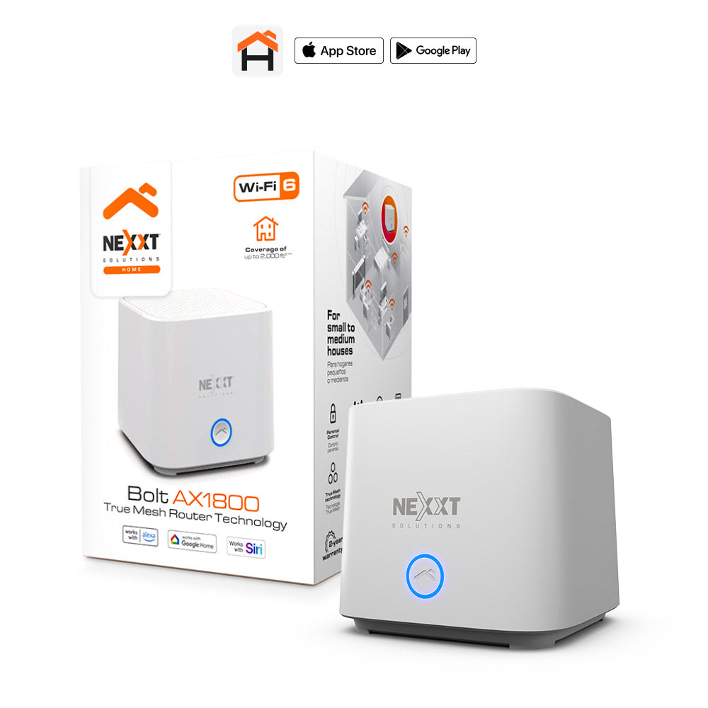 Enrutador Nexxt Solutions Home - Bolt AX1800