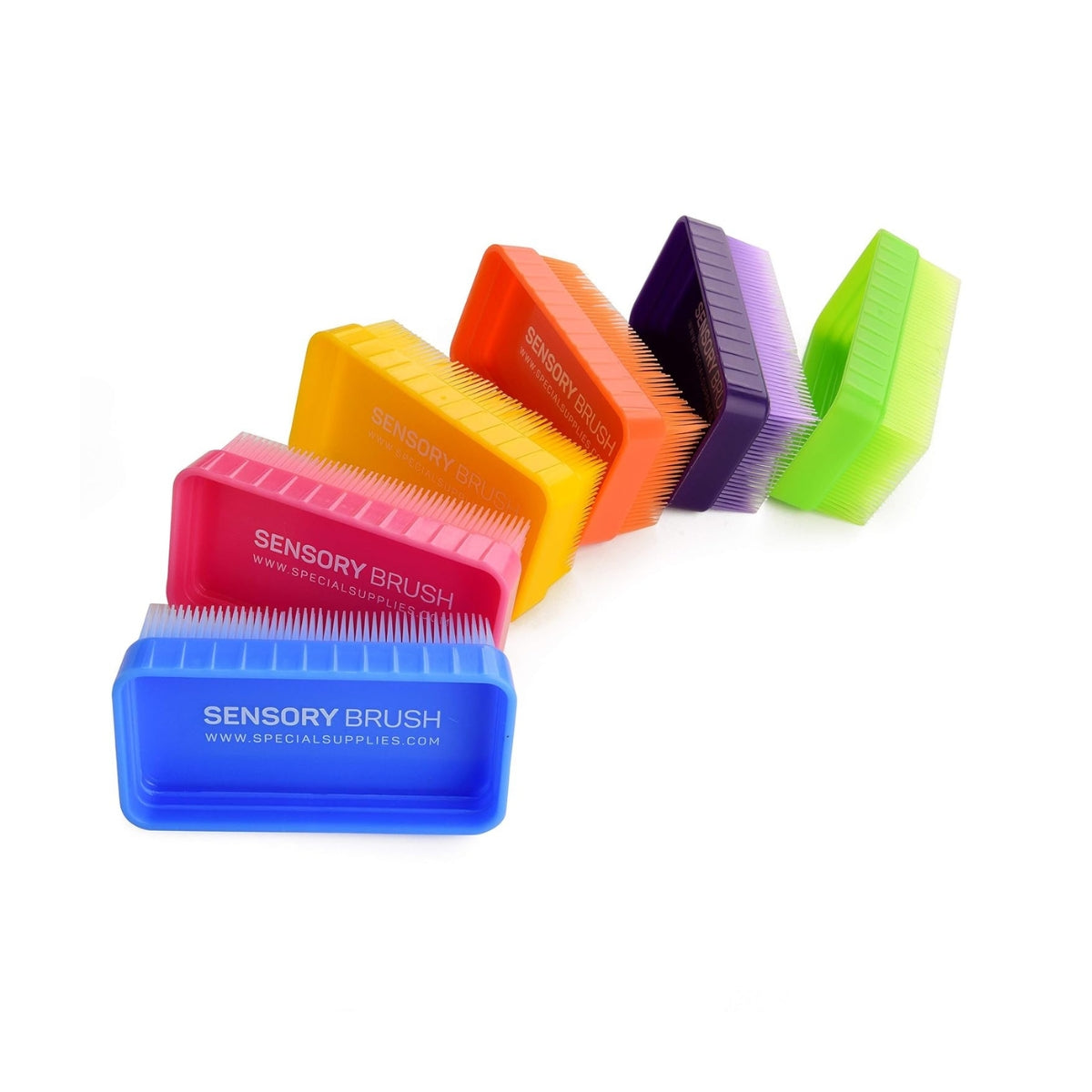 Cepillos de Terapia Sensorial para Estimulación, Paquete de 6 - Special Supplies