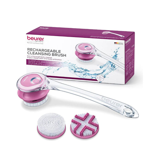 Limpiador corporal eléctrico para exfoliación y masaje, resistente al agua para ducharse - Beurer FC55