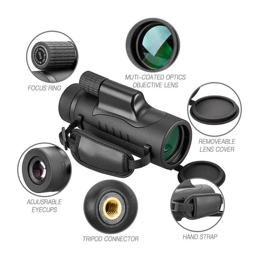 Telescopio monocular de alta potencia para niños y adultos - FEEMIC