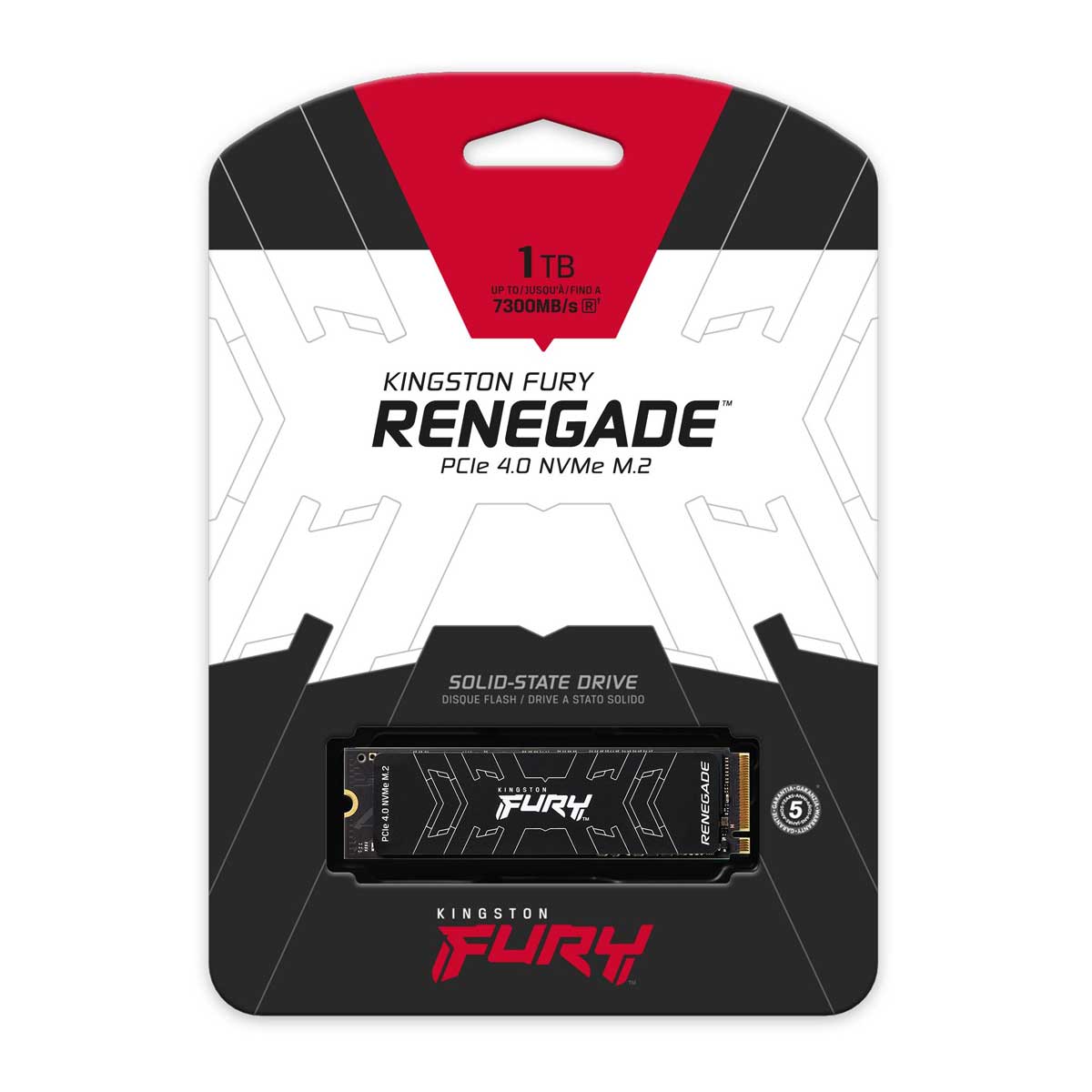 Kingston Unidad de estado sólido FURY Renegade - M.2 2280 Interno - 1TB