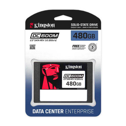 Unidad de estado sólido Kingston DC600M - 2.5" Interno - 480GB - SATA (SATA/600)